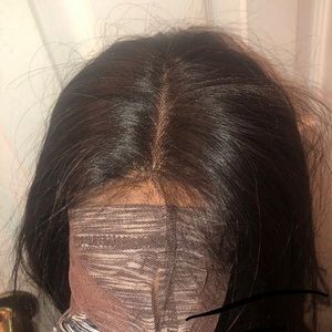 Frontal lace wig